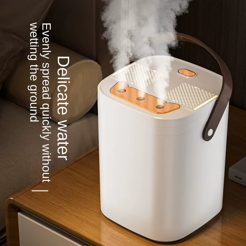 1.8L Household Aroma Humidifier Fragrance Diffuser Large Capacity USB Charging Triple Sprayer 3 Modes Cycle Atomizer Ultrasonic