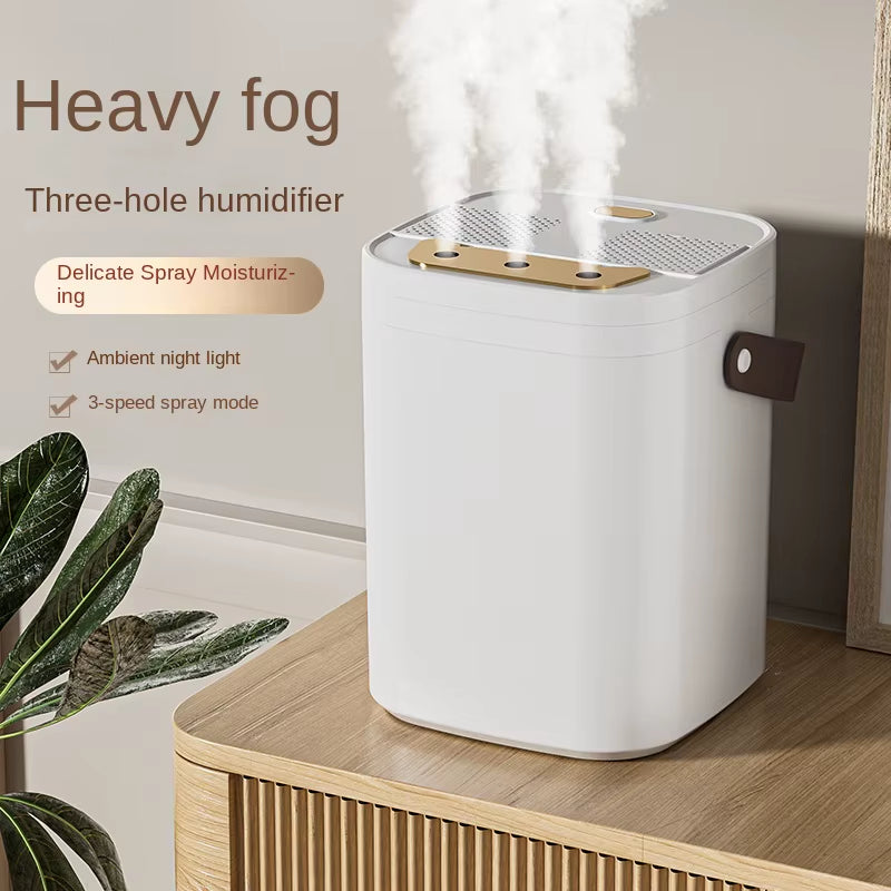 1.8L Household Aroma Humidifier Fragrance Diffuser Large Capacity USB Charging Triple Sprayer 3 Modes Cycle Atomizer Ultrasonic